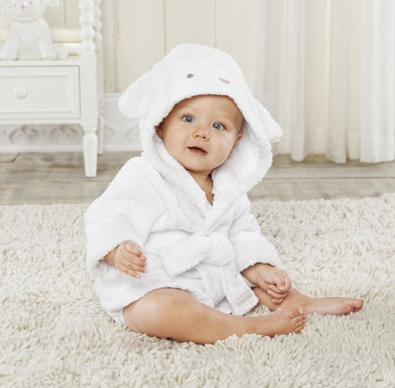 Baby Hooded Cotton Bathrobe