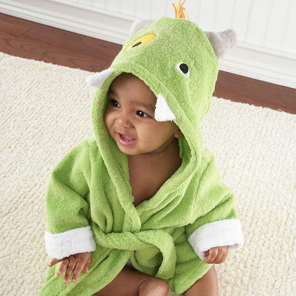 Baby Hooded Cotton Bathrobe