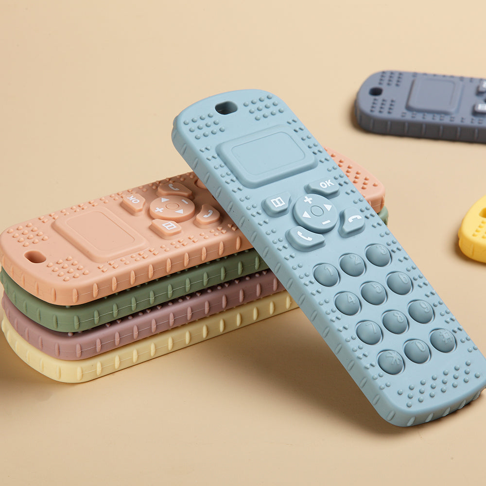 ChewChat™ Silicone Teether - Dusty Lilac