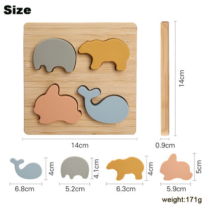 Silicone Animal Puzzle
