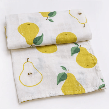 Organic Bamboo Muslin Swaddle - Sweet Pearadise