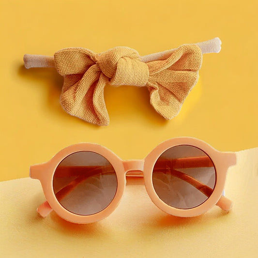 Sunshine Bow & Sunnies Set